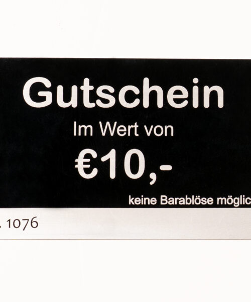 Gutschein 10 Euro